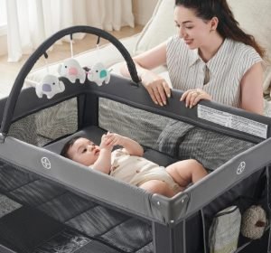 Foldable Portable Baby Playard Crib