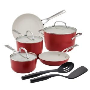 KitchenAid Ceramic  Cookware Set at Walmart !