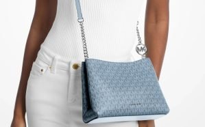 Michael Kors Christina Small Signature Logo Crossbody Bag