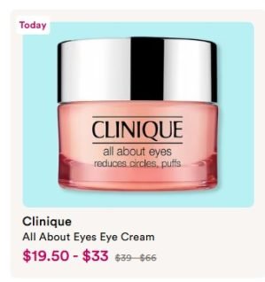 Clinique Eye Cream with Vitamin C