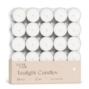 Tea Lights Candles 25 Pack