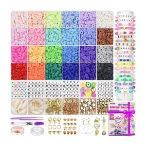 Clay Beads Bracelet Making Kit