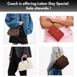 Coach is offering Labor Day Special Sale sitewide !