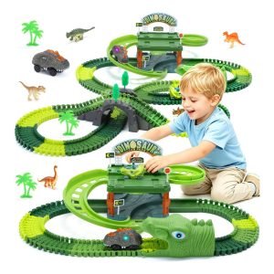 241 PCS Dinosaur Track Set