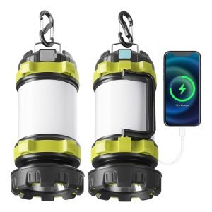 2Pack Rechargeable Camping Lantern
