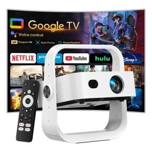 Projector with Google Tv/ Voice Control