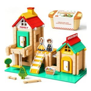 Wooden Building Blocks for Kids