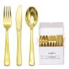 153 Pack Disposable Plastic Silverware Set