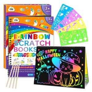 2 Pack Rainbow Scratch Set