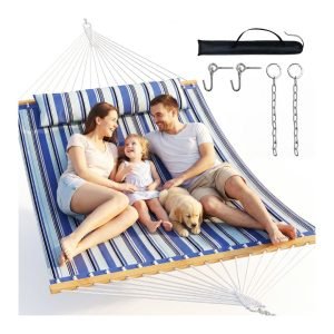 Double Hammock with Spreader Bar