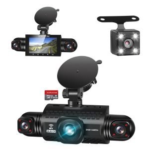 4 Channel Dash Cam 360° View