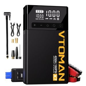 Jump Starter with Air Compressor