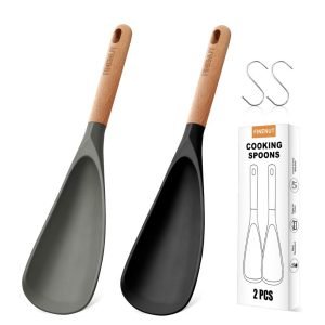 2-Pack Silicone Cooking Spoons
