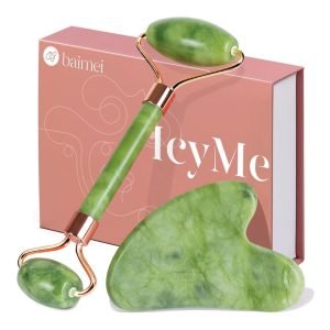 IcyMe Gua Sha & Jade Roller Set