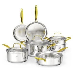 26-Piece Tri-Ply Pots and Pans Set