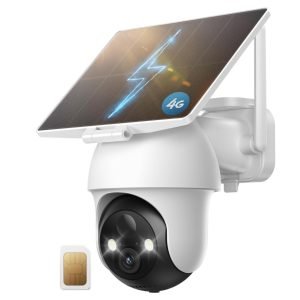  4G LTE Cellular Solar Security Cameras