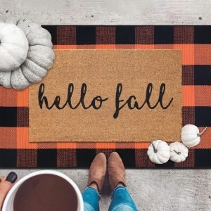 Fall Door Mat Combo Set