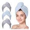 3-Pack Hair Drying Towels