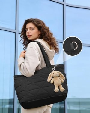 Puffer Tote Bag for Women