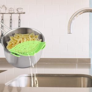 Clip-On Silicone Strainer