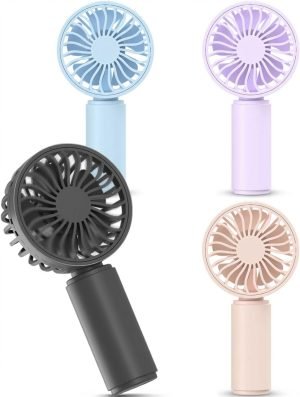 Mini Portable Handheld Fan 4-Pack