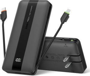 Portable Charger with Wall Plug