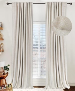 Linen Total Blackout Curtains