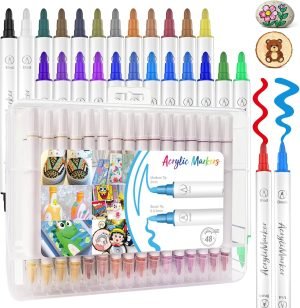 262-Color Dual-Tip Alcohol Art Markers Set