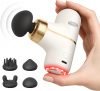 Super Mini Massage Gun with Heat & Red Light