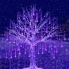 Purple Halloween Decorations Lights Outdoor
