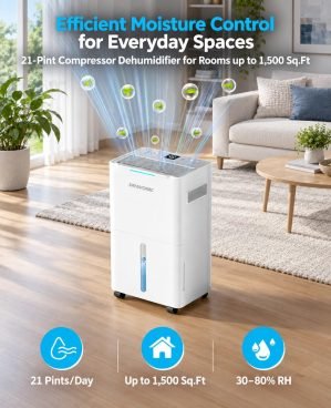 1500 Sq.Ft Dehumidifier