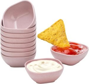 Unbreakable Wheat Straw Dipping Bowls