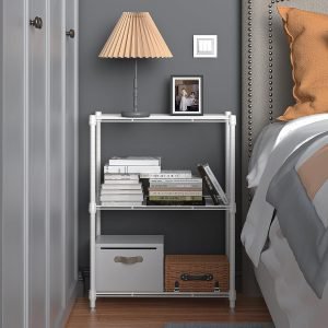 Wire Storage Shelving 3-Tier Utility Shelving Unit