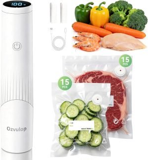 Smart Vacuum Sealer for Food with LED Display