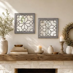 Boho Wall Mirror Decor Set