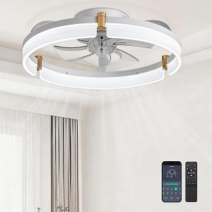 Modern Low‑Profile Ceiling Fans