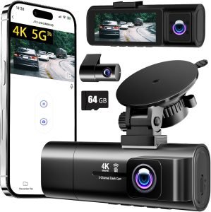 4K Dash Cam Front and Rear