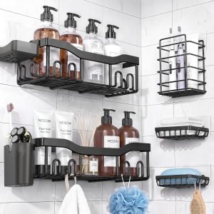 7-Pack Shower Caddy Adhesive