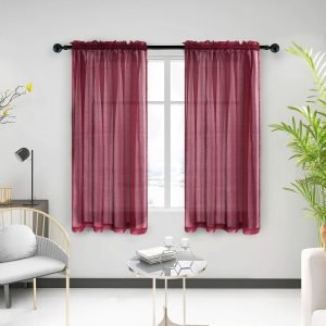 Sheer Window Curtains