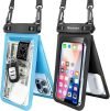  2Pack Waterproof Phone Pouch