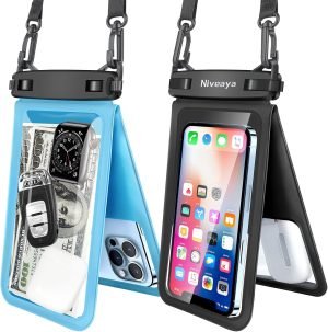  2Pack Waterproof Phone Pouch