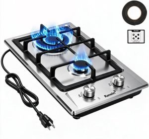 12-Inch 2-Burner Gas Cooktop