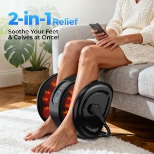 Shiatsu Foot and Calf Massager with Heat