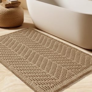 Upgrade Waffle Bath Mat