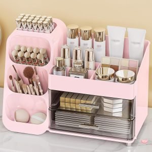 Large Capacity Makeup Organizer Countertop