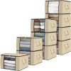 10 Pack Storage Bags for Clothes