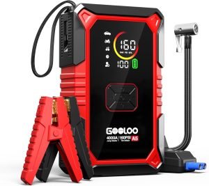 A5 Jump Starter with Air Compressor