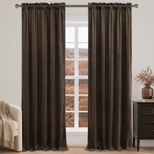 LAMIT Velvet Curtains for Living Room