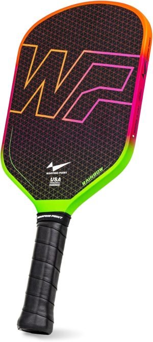Warping Point Rainbow Power Pickleball Paddle