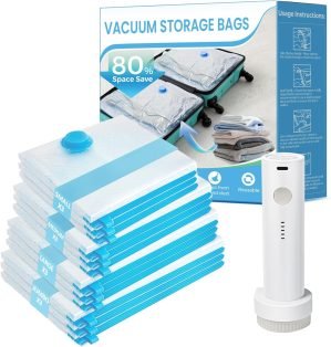 Vacuum storage bags